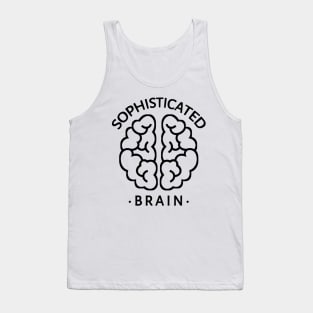 Sophisticated Brain Tank Top